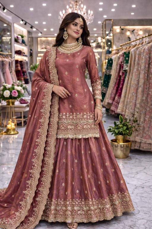 NEW Launching Designer SSC 708 Fandy Purple Designer lehenga choli wholesale market in Kolkata